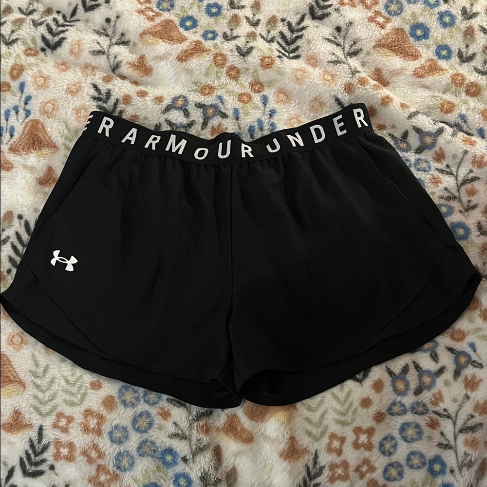 Under Armour Women's Black Athletic Shorts